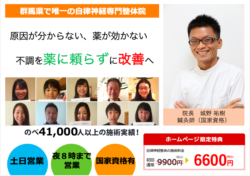 １３年間で３５,０００人以上の施術実績あり！しつこい肩こり・腰痛・膝の痛みから卒業しませんか？たった５分でカラダの変化を実感！不調の再発まで予防できる人気の整体院